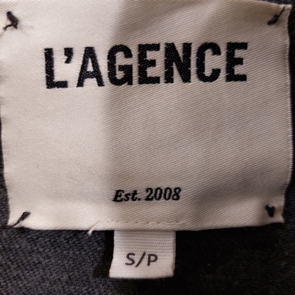 L’agence Zuma cropped denim jacket sequin details - Picture 8 of 10